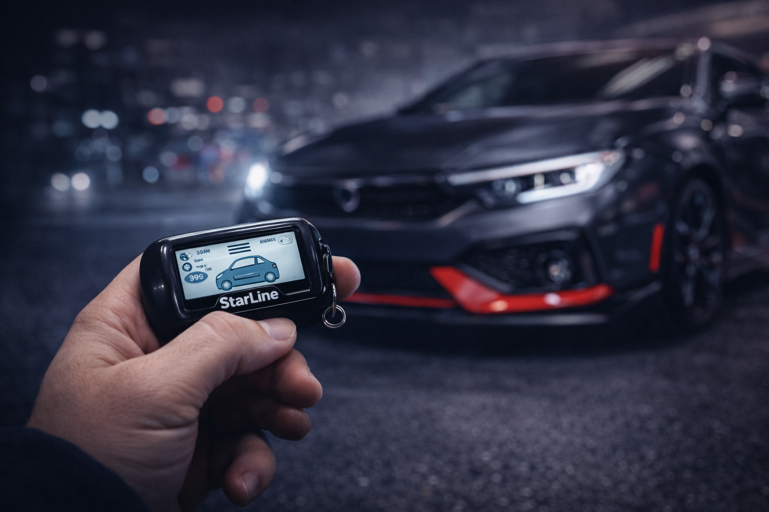 Установка сигнализации